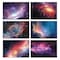 Better Office Products All Occasion Greeting Cards, 4in. x 6in. 6 Cosmic Galaxy Designs, Blank Inside, 50PK 64575 - alternate 1